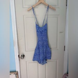 ‼️3/$25 Floral Print Blue Dress